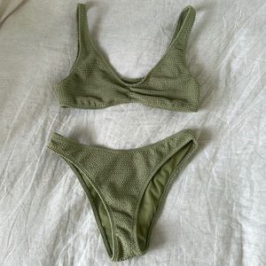 Mint green Pacsun bikini